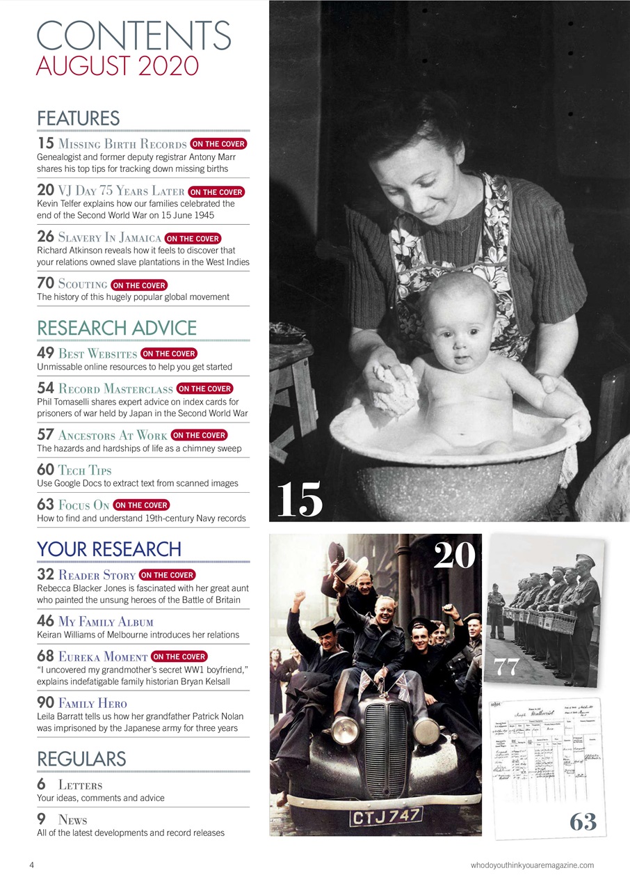 Who Do You Think You Are? Preview Pages