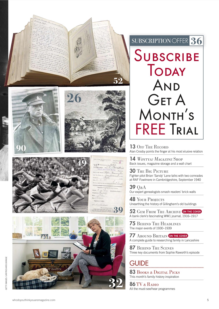 Who Do You Think You Are? Preview Pages