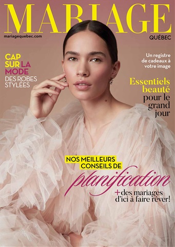 Mariage Quebec issue Fall/Winter 2020