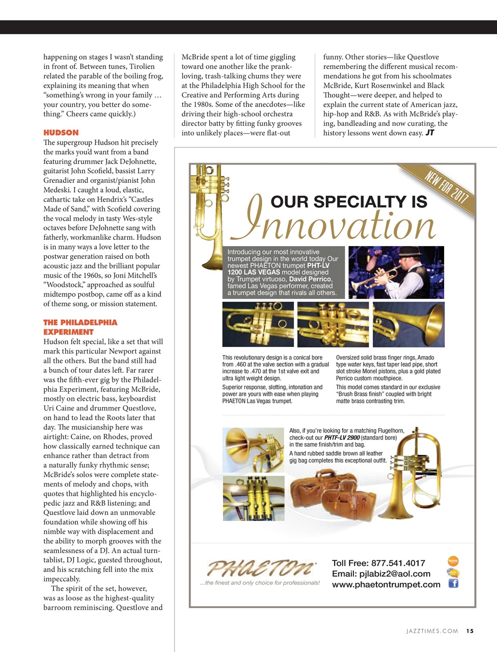 JazzTimes Preview Pages