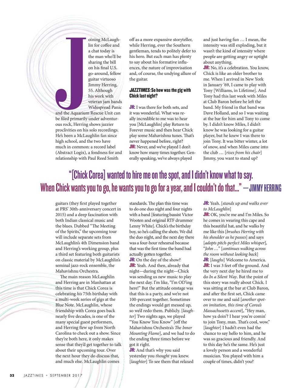 JazzTimes Preview Pages