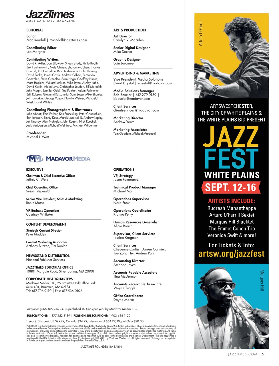 JazzTimes Preview Pages