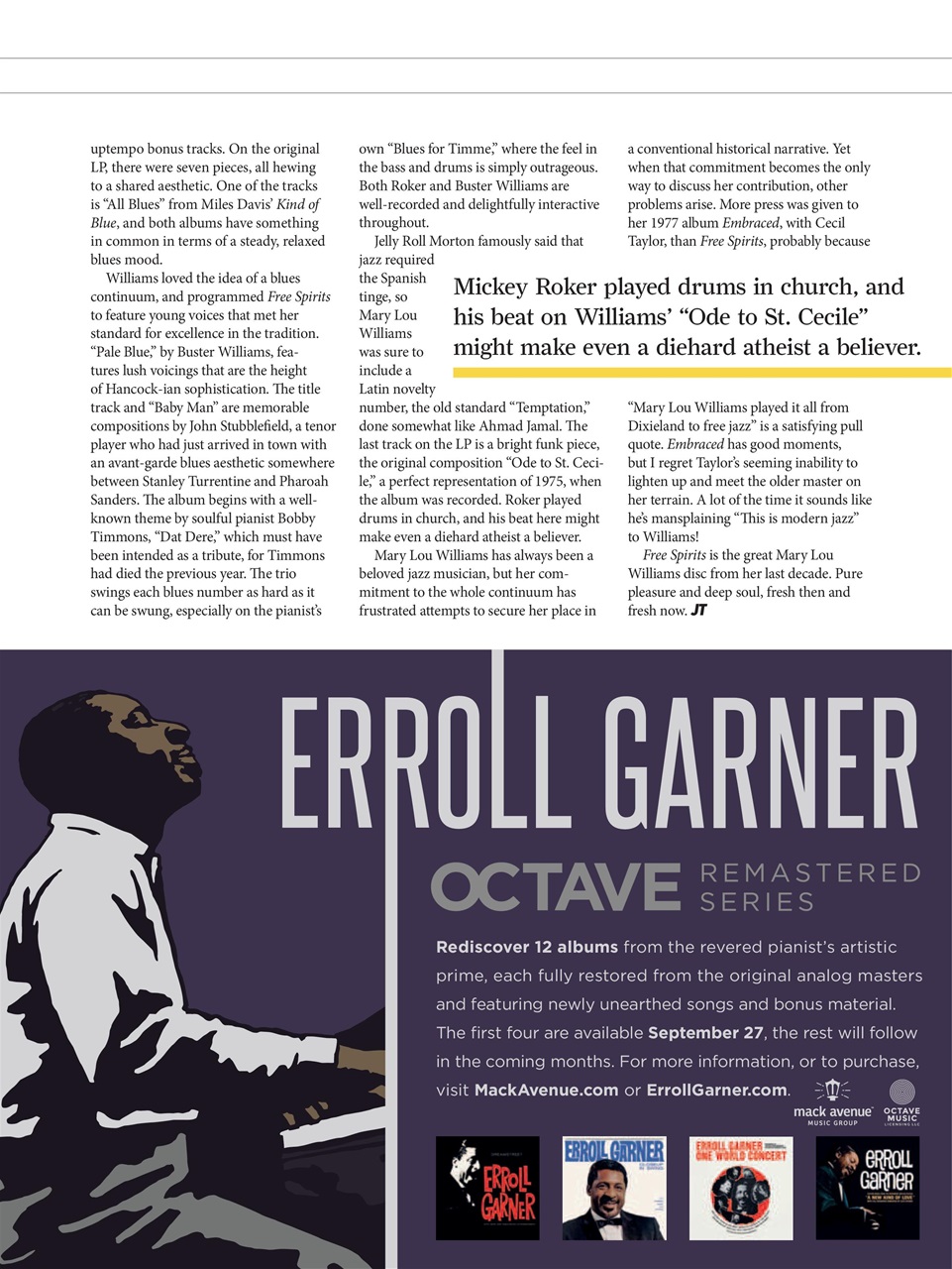 JazzTimes Preview Pages