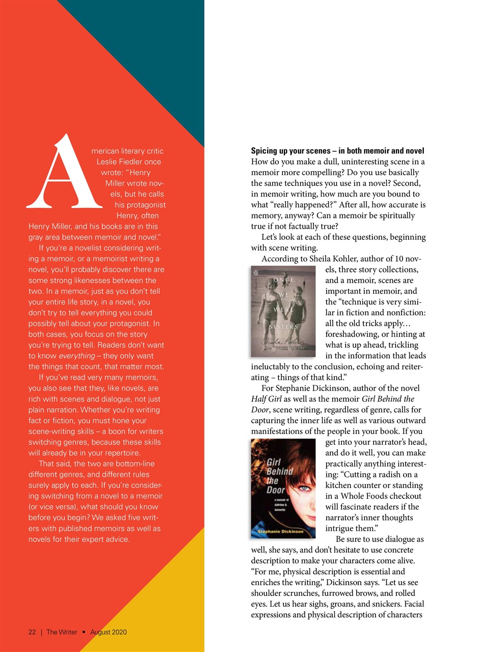 The Writer Preview Pages