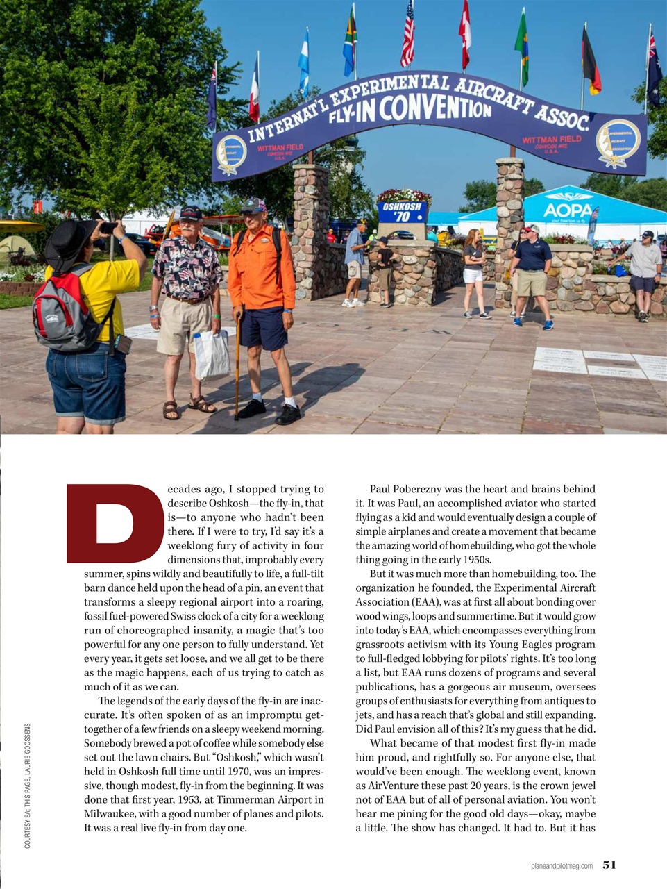 Plane & Pilot Preview Pages