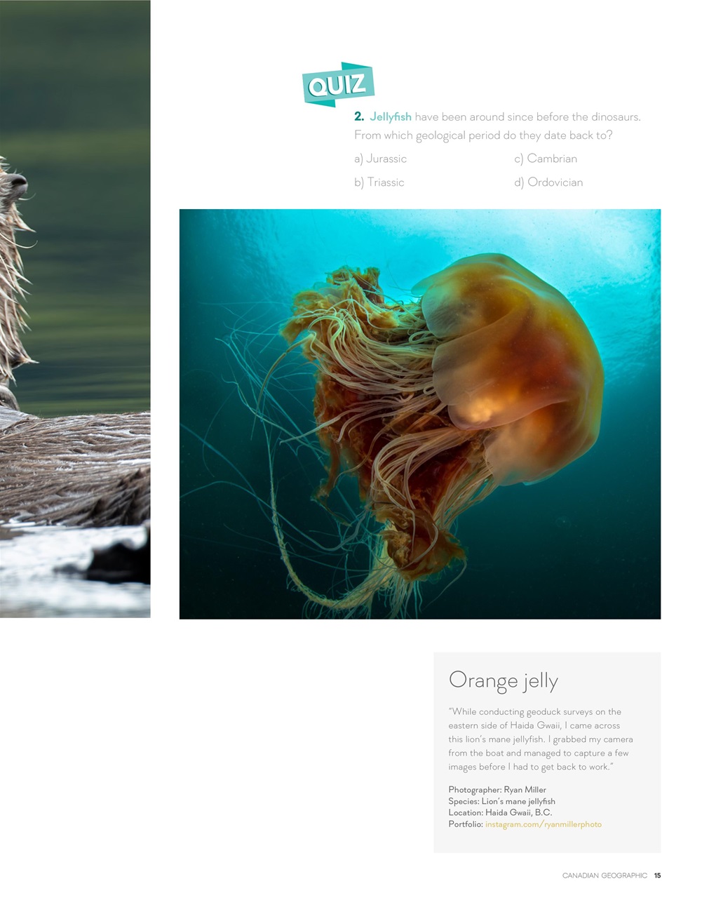 Canadian Geographic Preview Pages