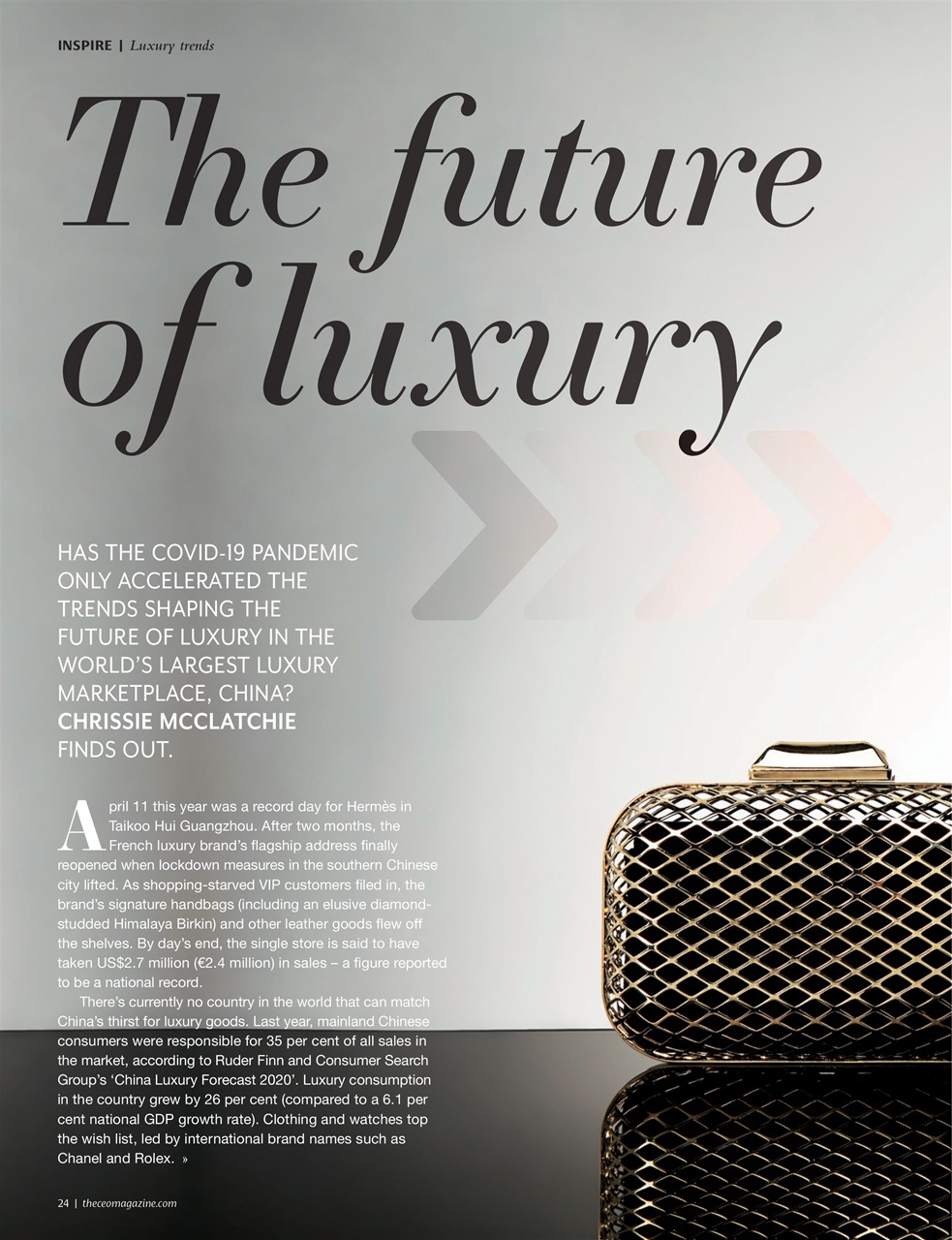 The CEO Magazine EMEA Preview Pages