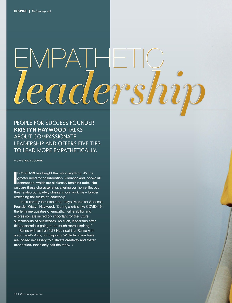 The CEO Magazine EMEA Preview Pages