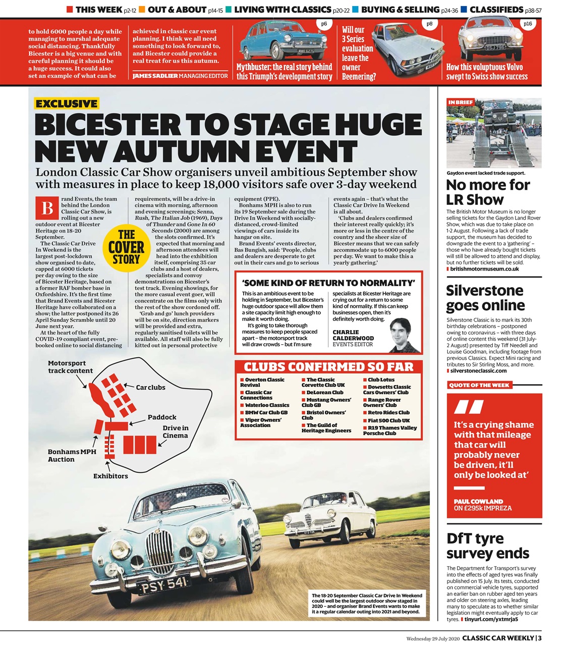 Classic Car Weekly Preview Pages