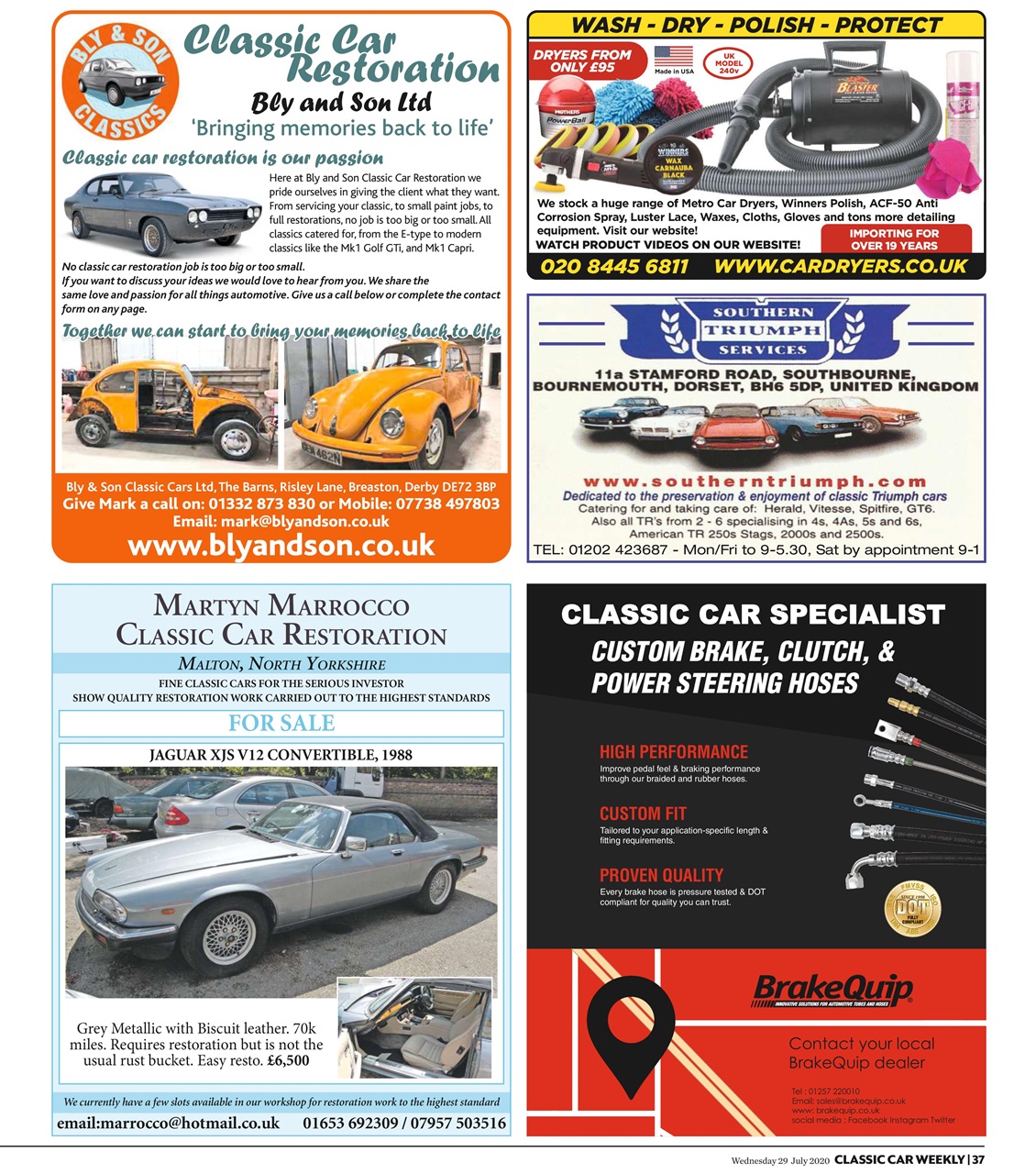 Classic Car Weekly Preview Pages