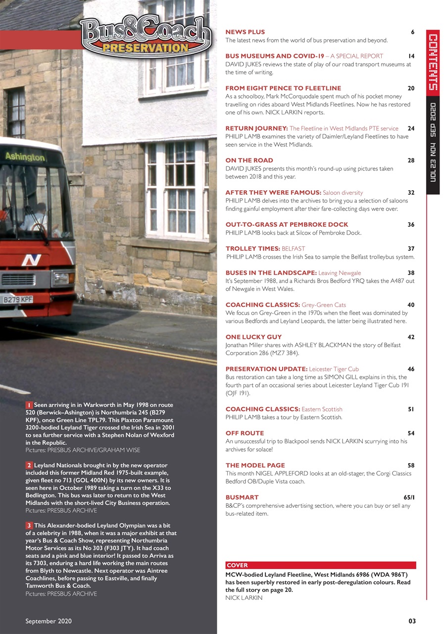 Bus & Coach Preservation Preview Pages