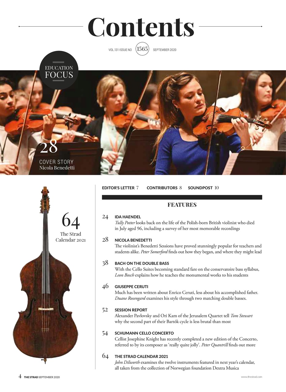 The Strad Preview Pages