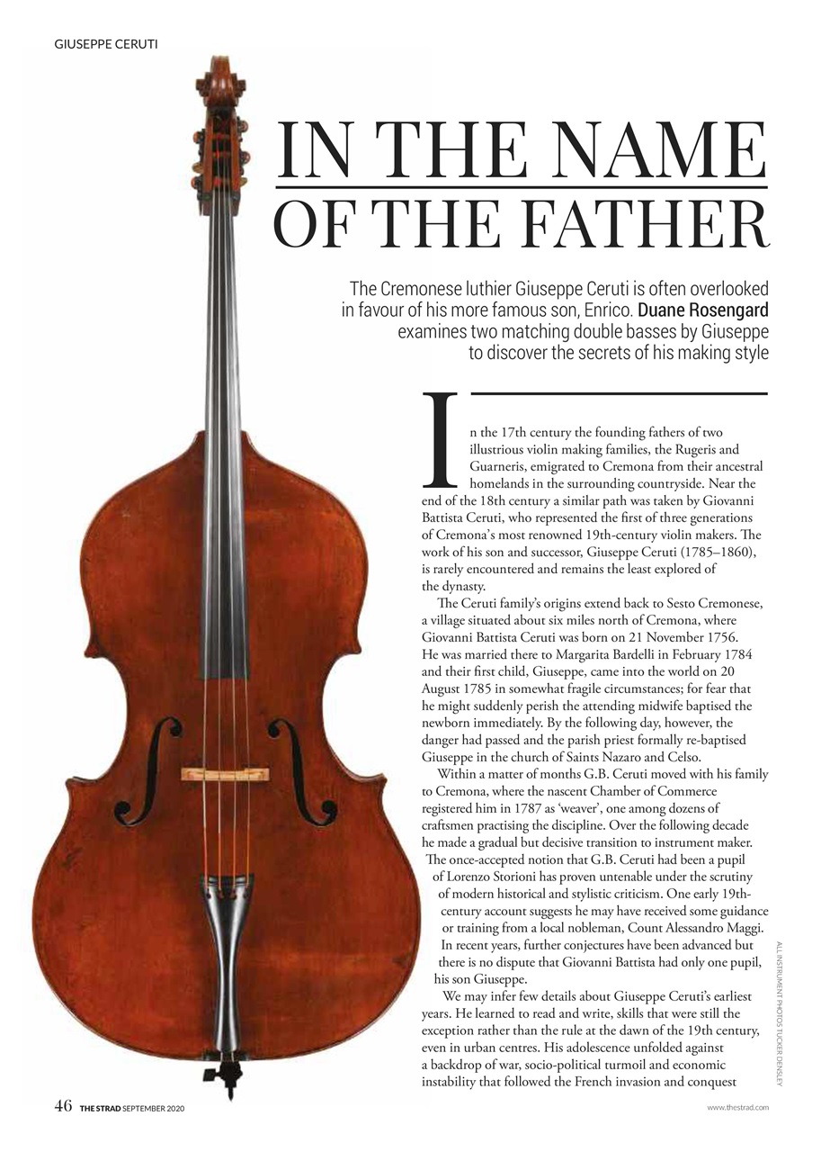 The Strad Preview Pages