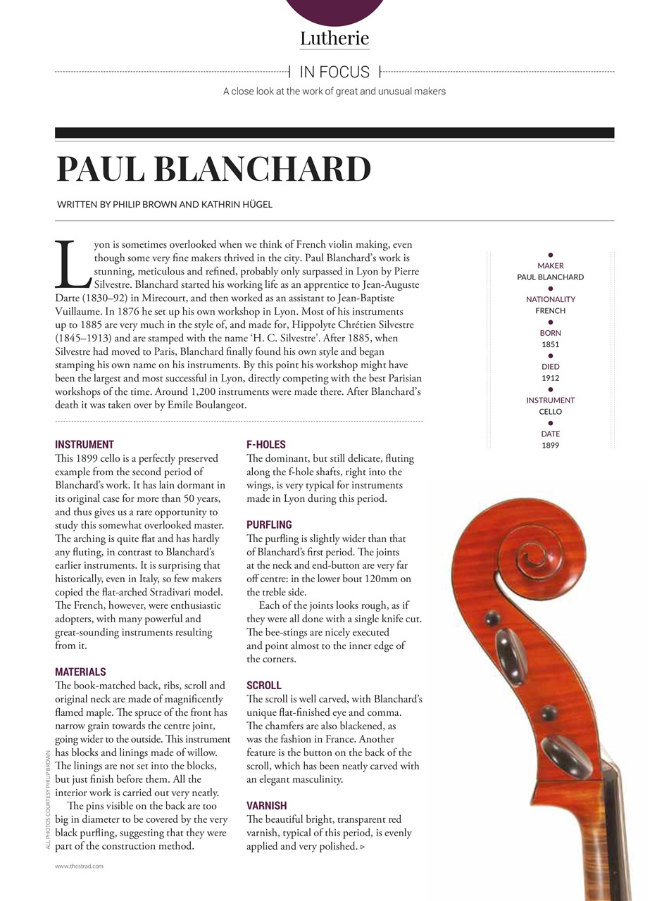 The Strad Preview Pages