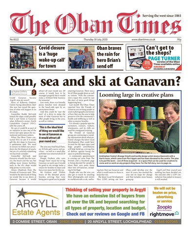 The Oban Times & Lochaber Times issue 30th July 2020