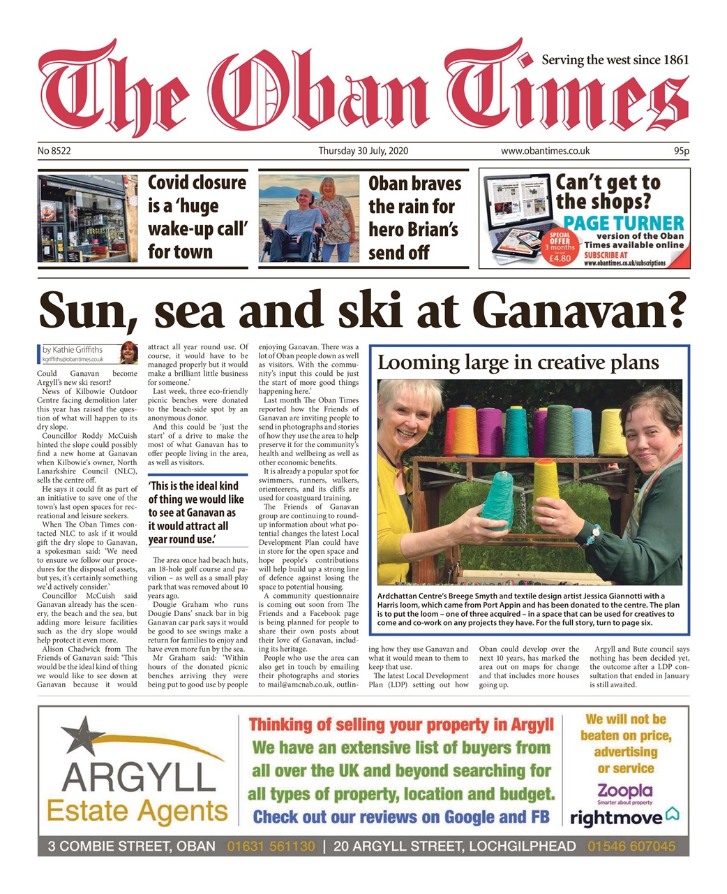 The Oban Times & Lochaber Times Preview Pages