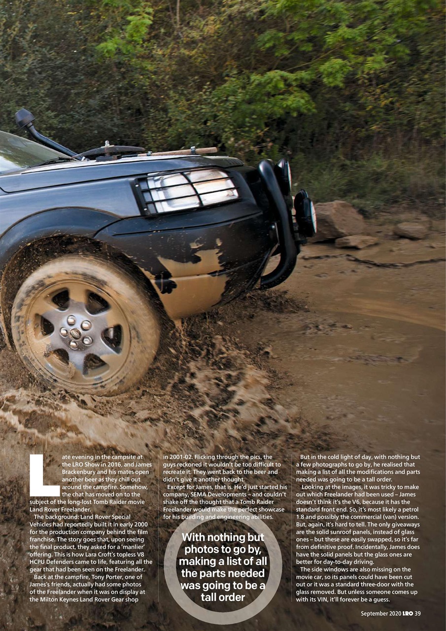 Land Rover Owner Preview Pages