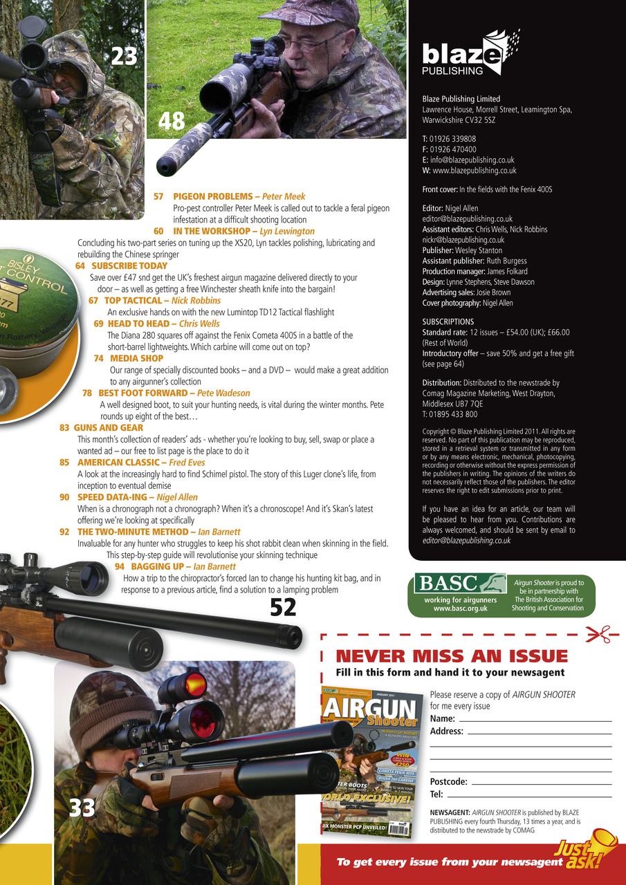 Airgun Shooter Preview Pages