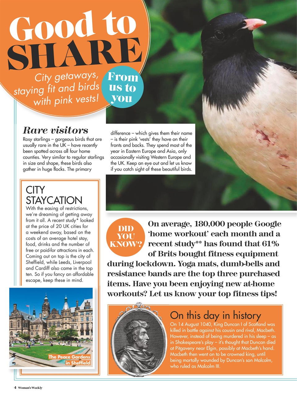 Woman's Weekly Preview Pages