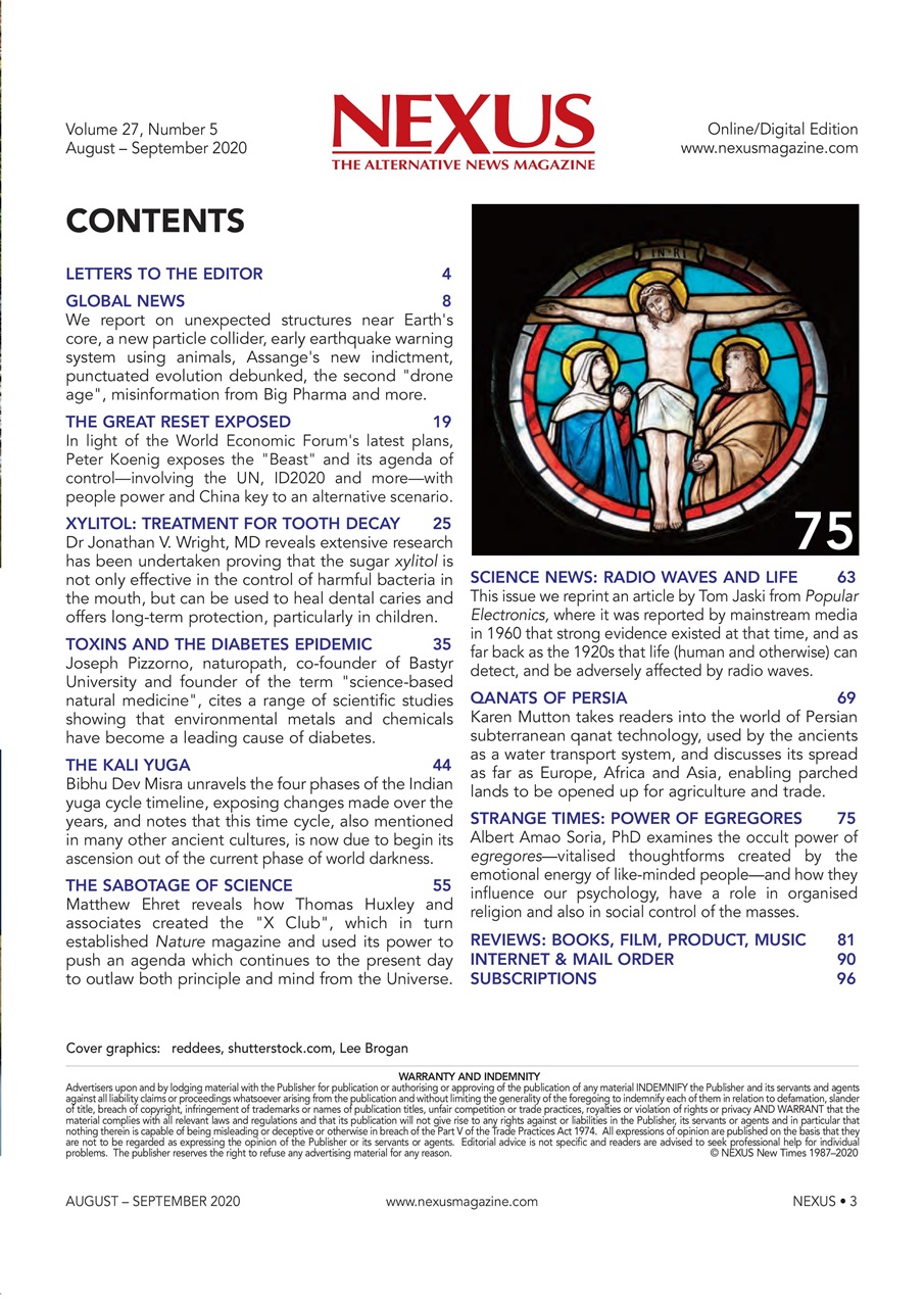 Nexus Magazine Preview Pages