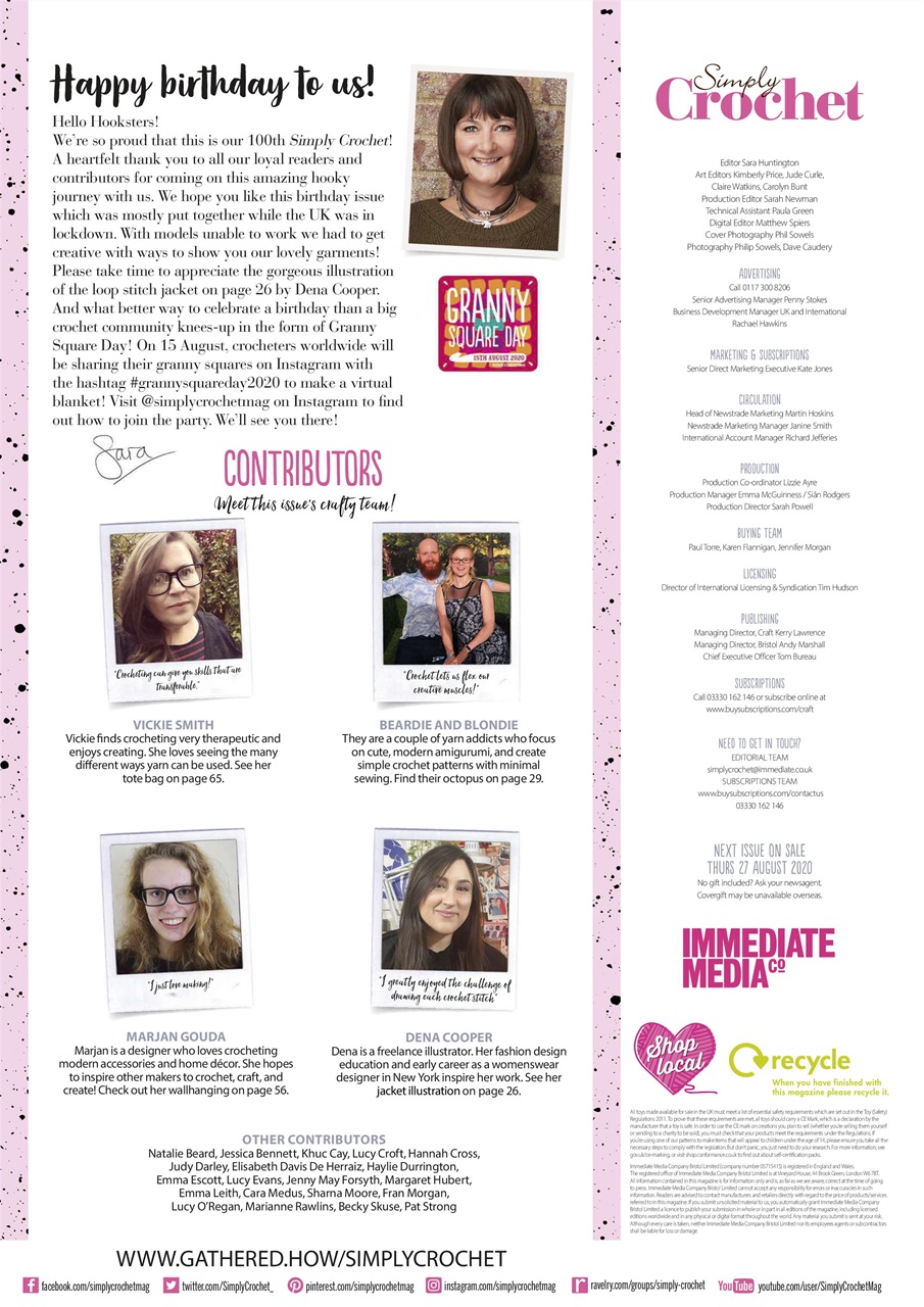 Simply Crochet Preview Pages