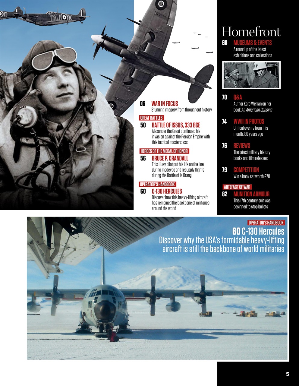 History of War Preview Pages