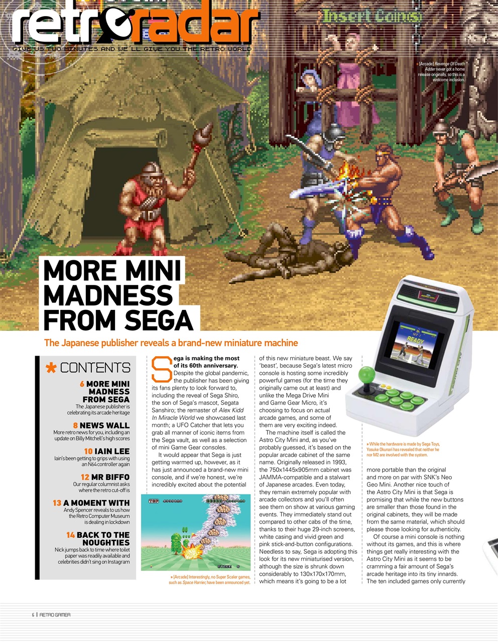 Retro Gamer Preview Pages