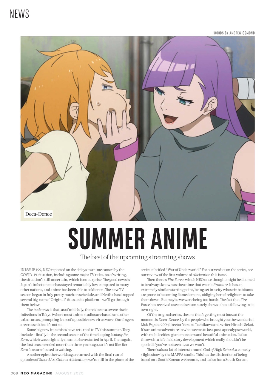 NEO Magazine Preview Pages