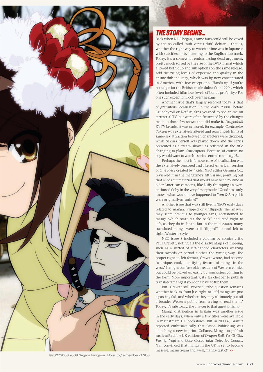 NEO Magazine Preview Pages