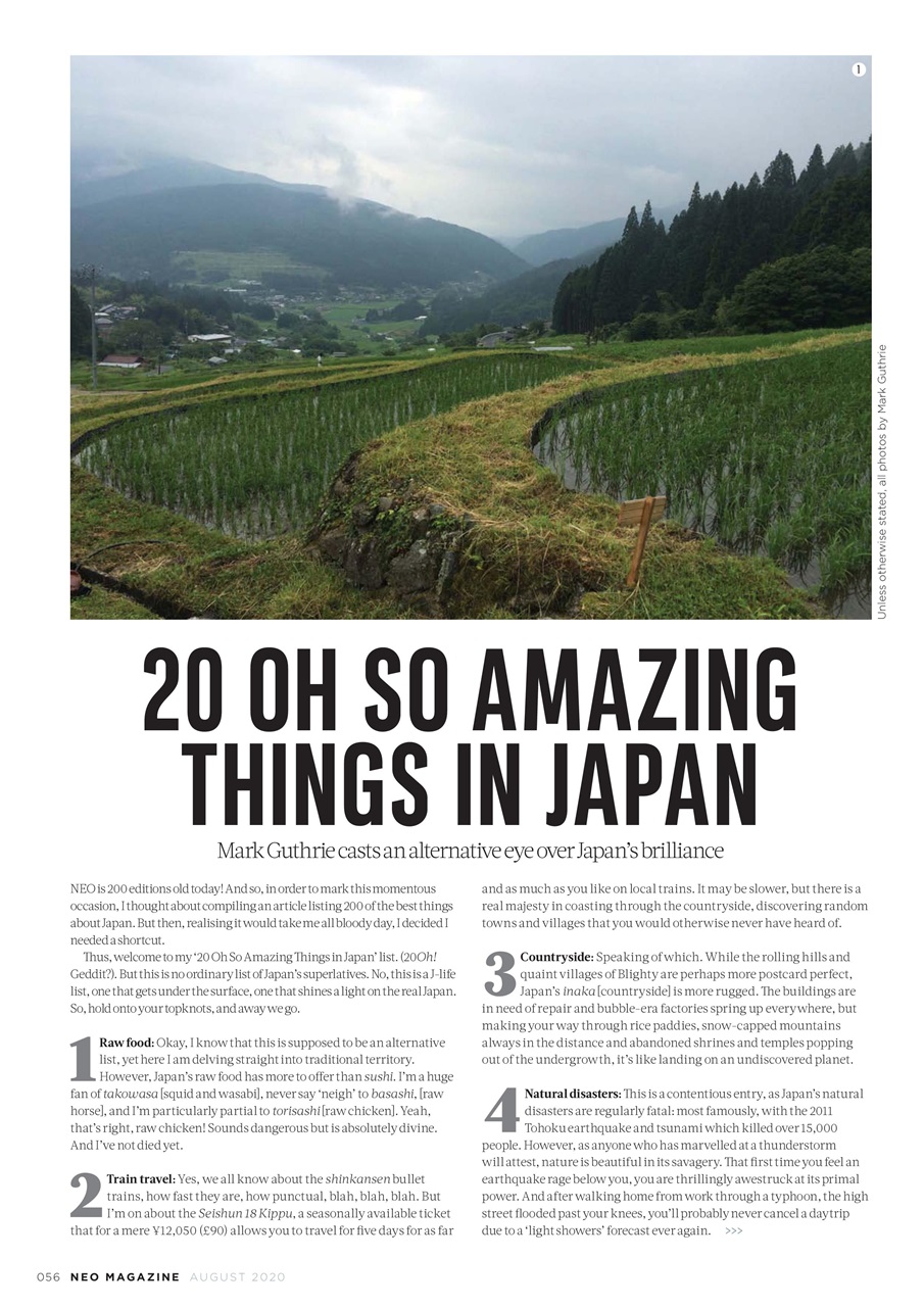 NEO Magazine Preview Pages