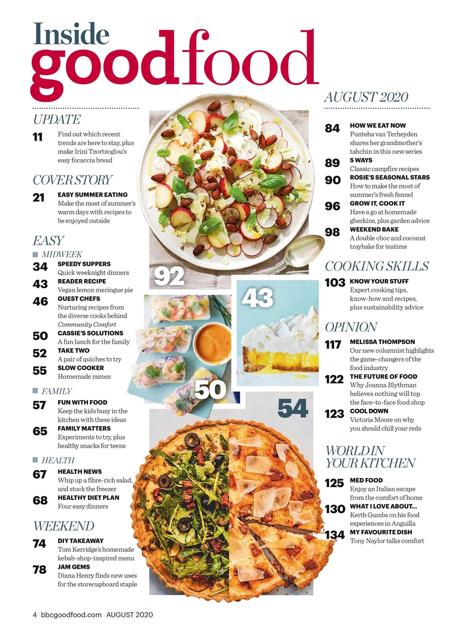Good Food Magazine Preview Pages