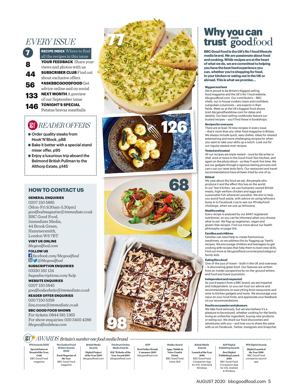 Good Food Magazine Preview Pages