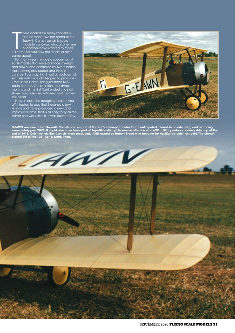 Flying Scale Models Preview Pages