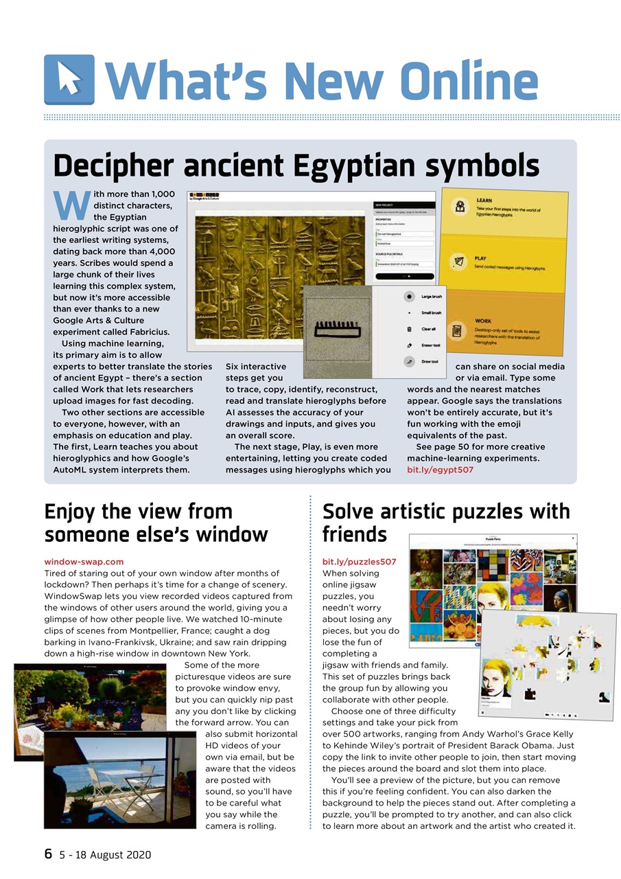 Webuser Preview Pages