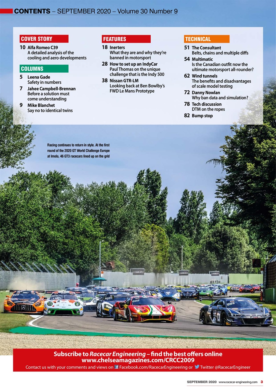 Racecar Engineering Preview Pages