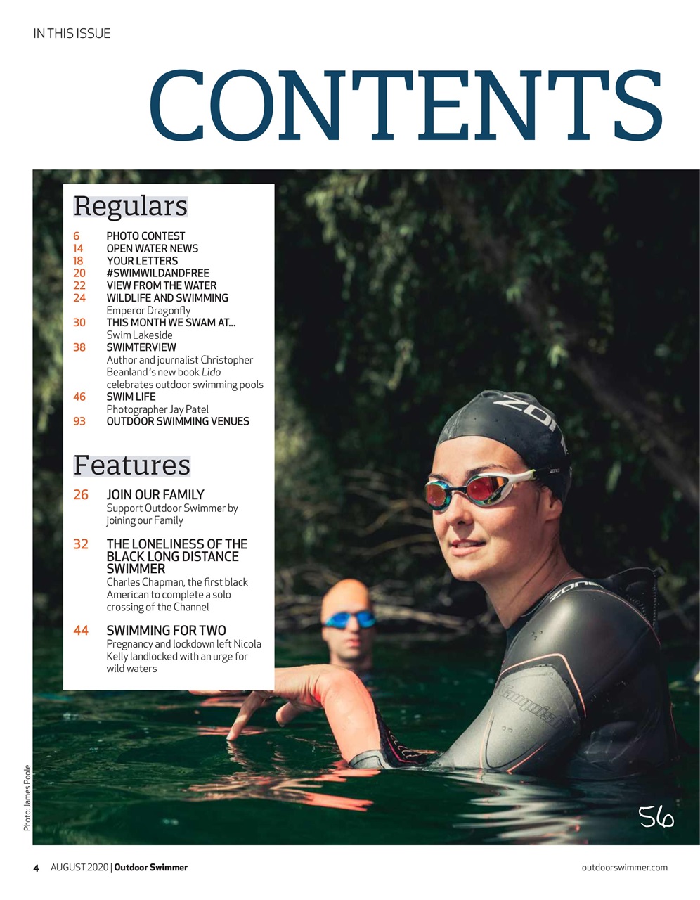 Outdoor Swimmer Preview Pages