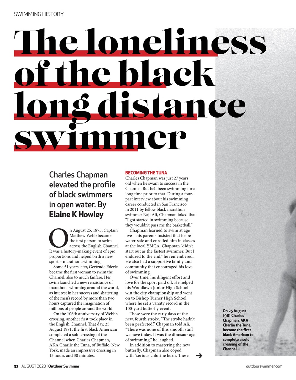 Outdoor Swimmer Preview Pages