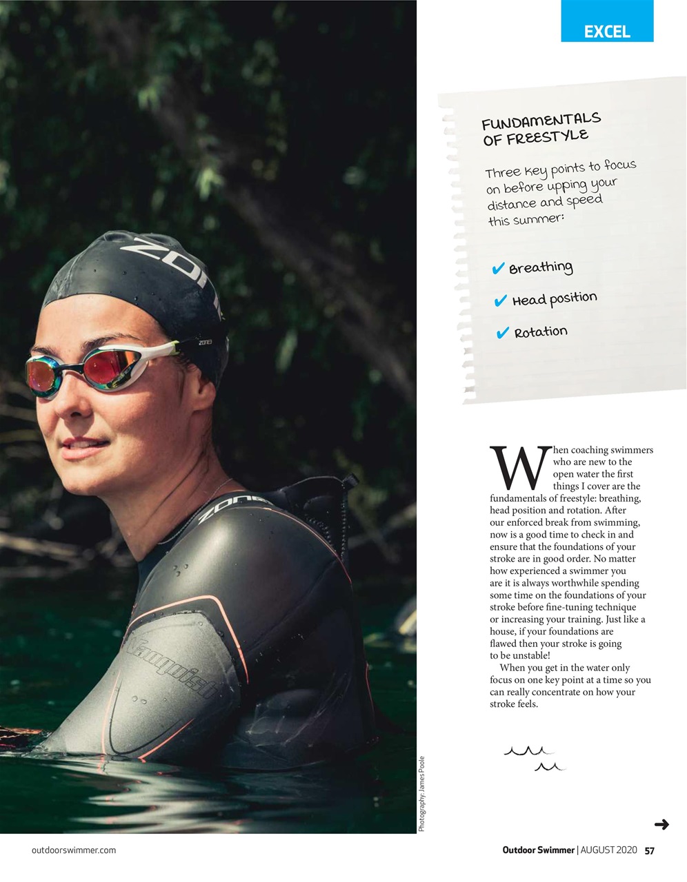 Outdoor Swimmer Preview Pages