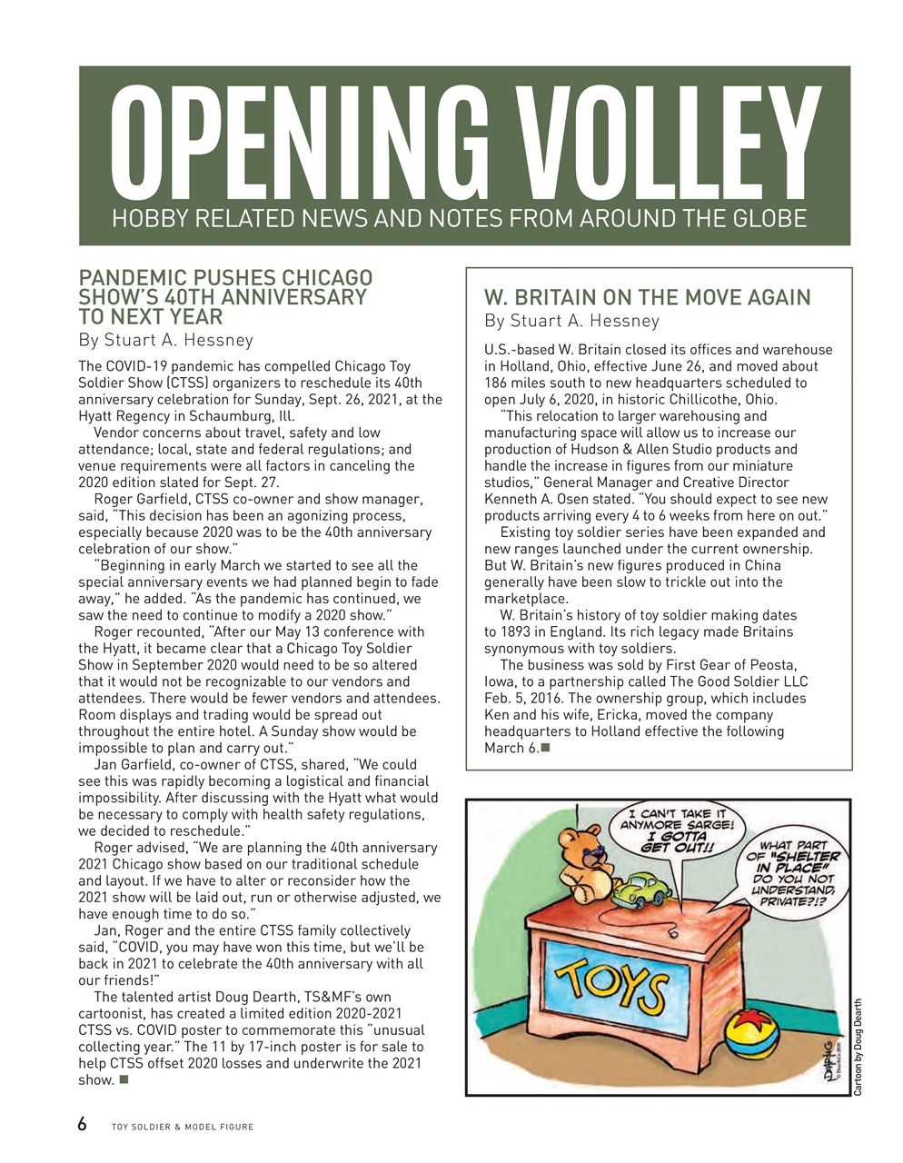 Toy Soldier & Model Figure Preview Pages