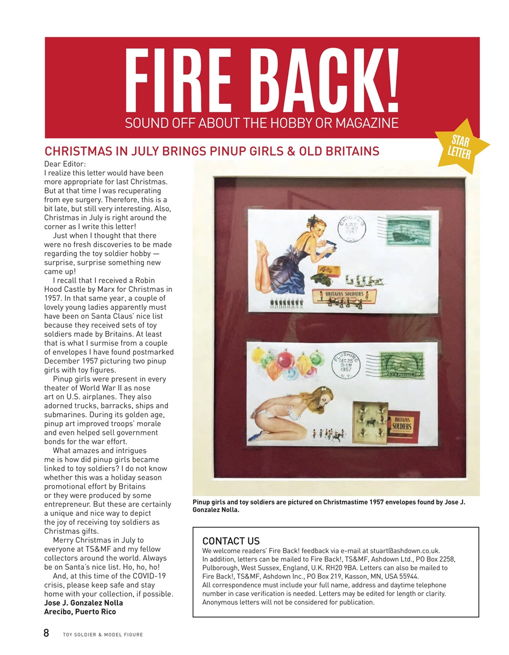 Toy Soldier & Model Figure Preview Pages