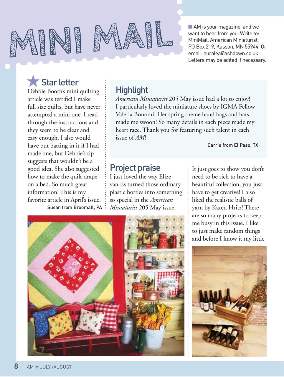 American Miniaturist Preview Pages
