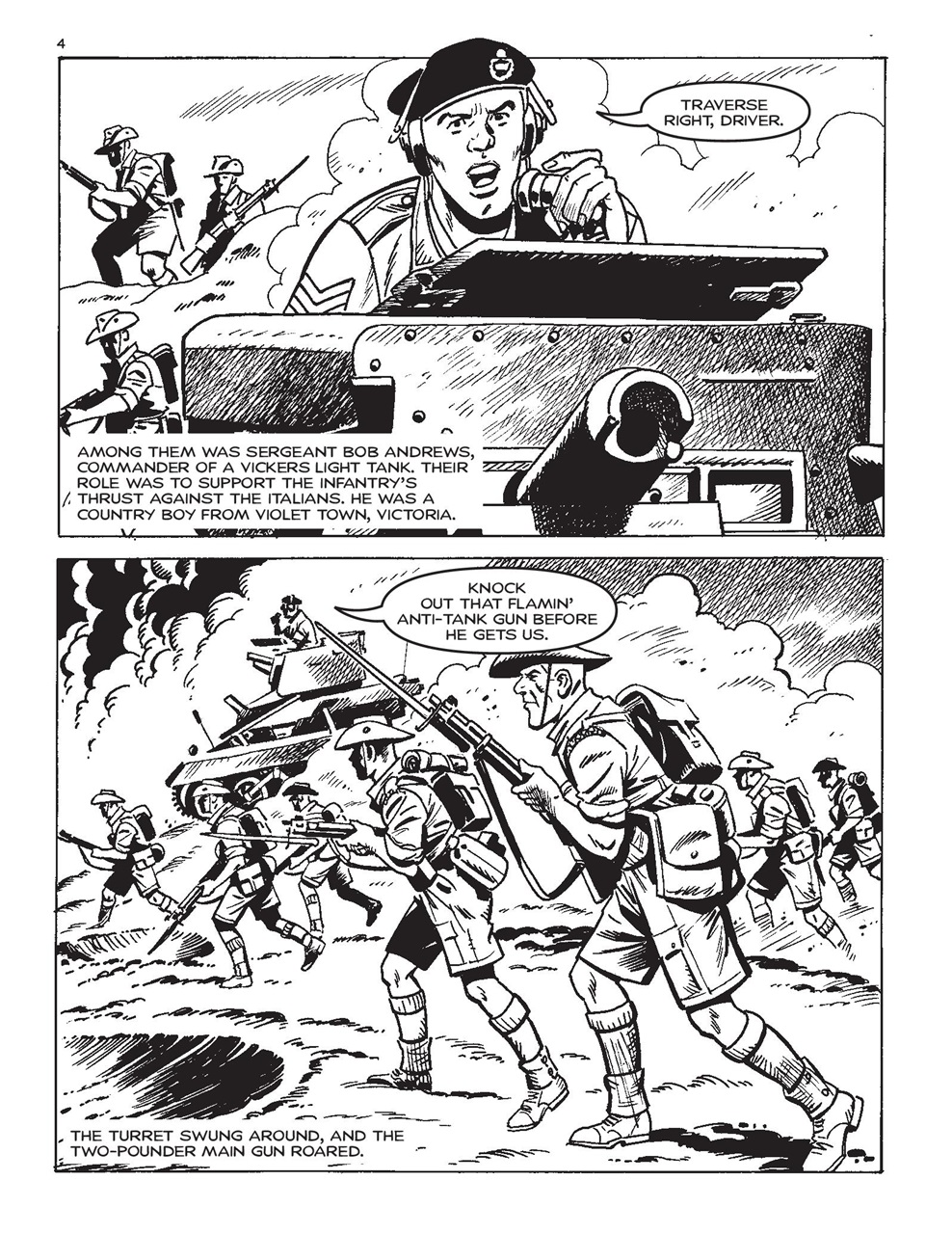 Commando Preview Pages
