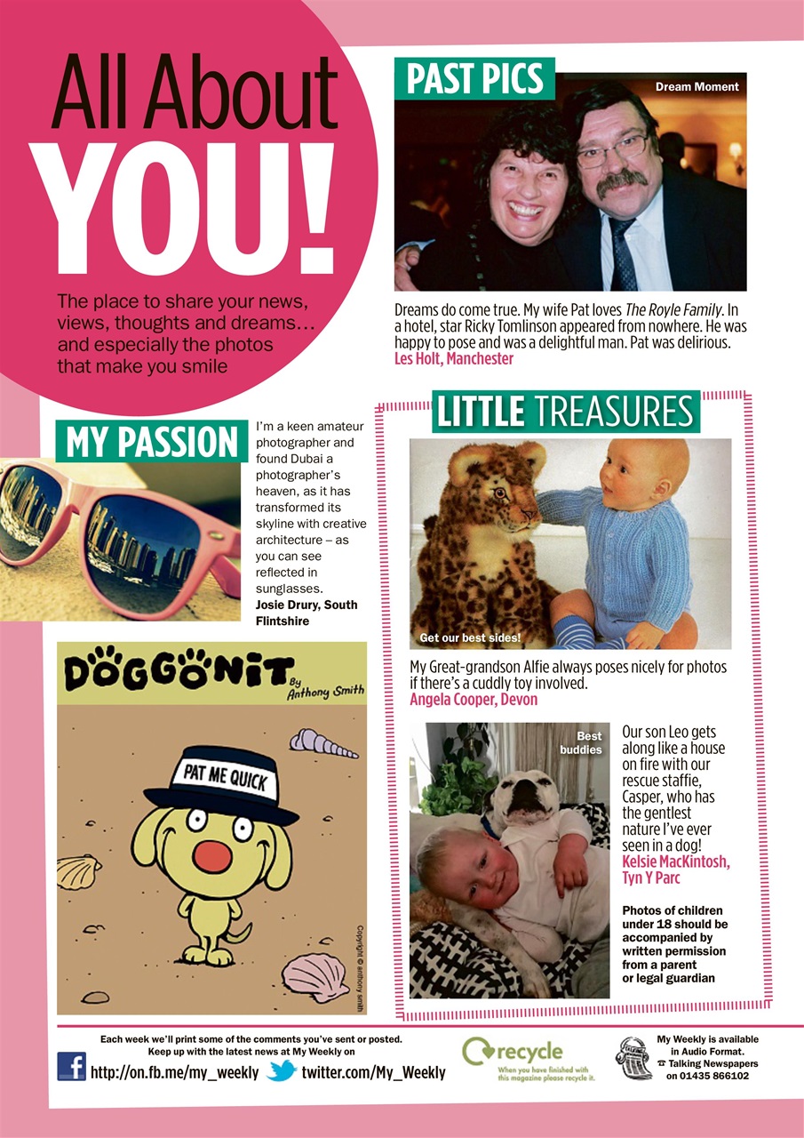 My Weekly Preview Pages