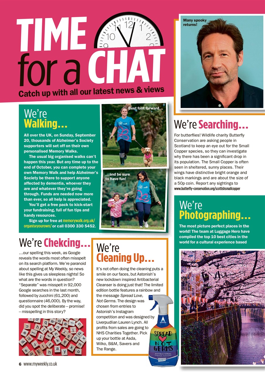 My Weekly Preview Pages