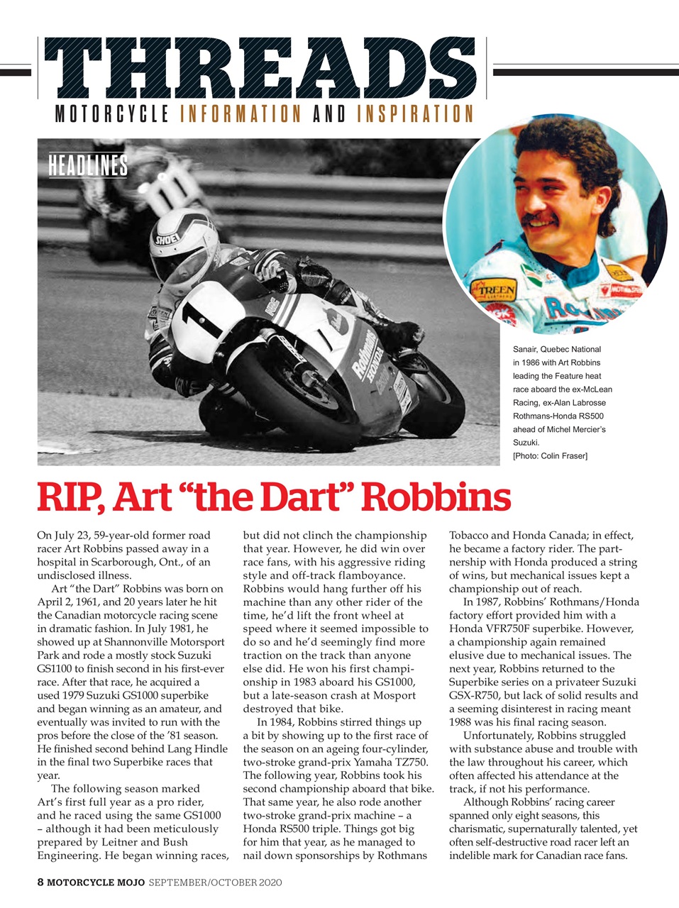 Motorcycle Mojo Preview Pages