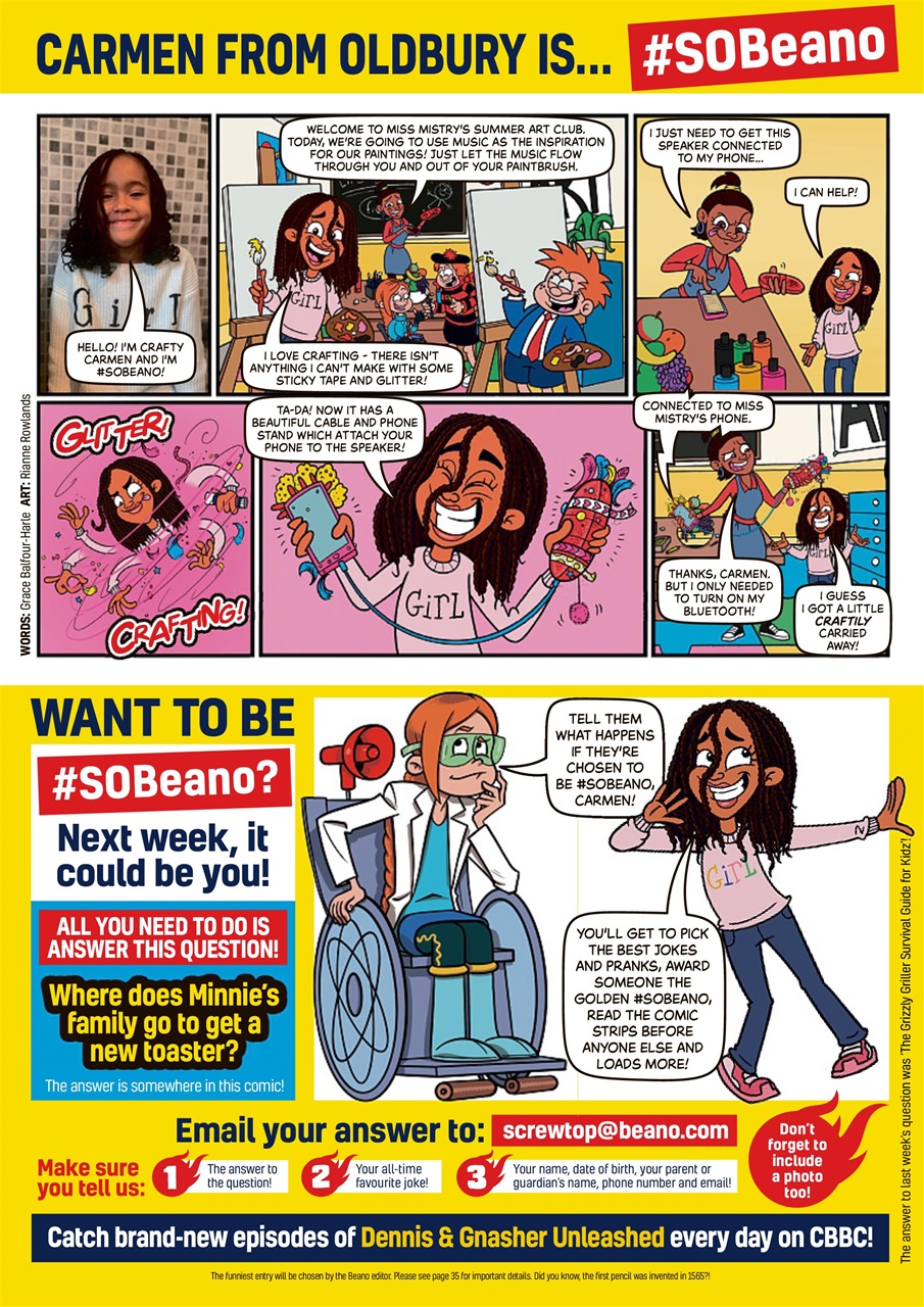 Beano Preview Pages