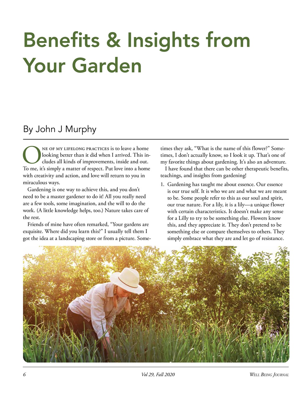 Well Being Journal Preview Pages