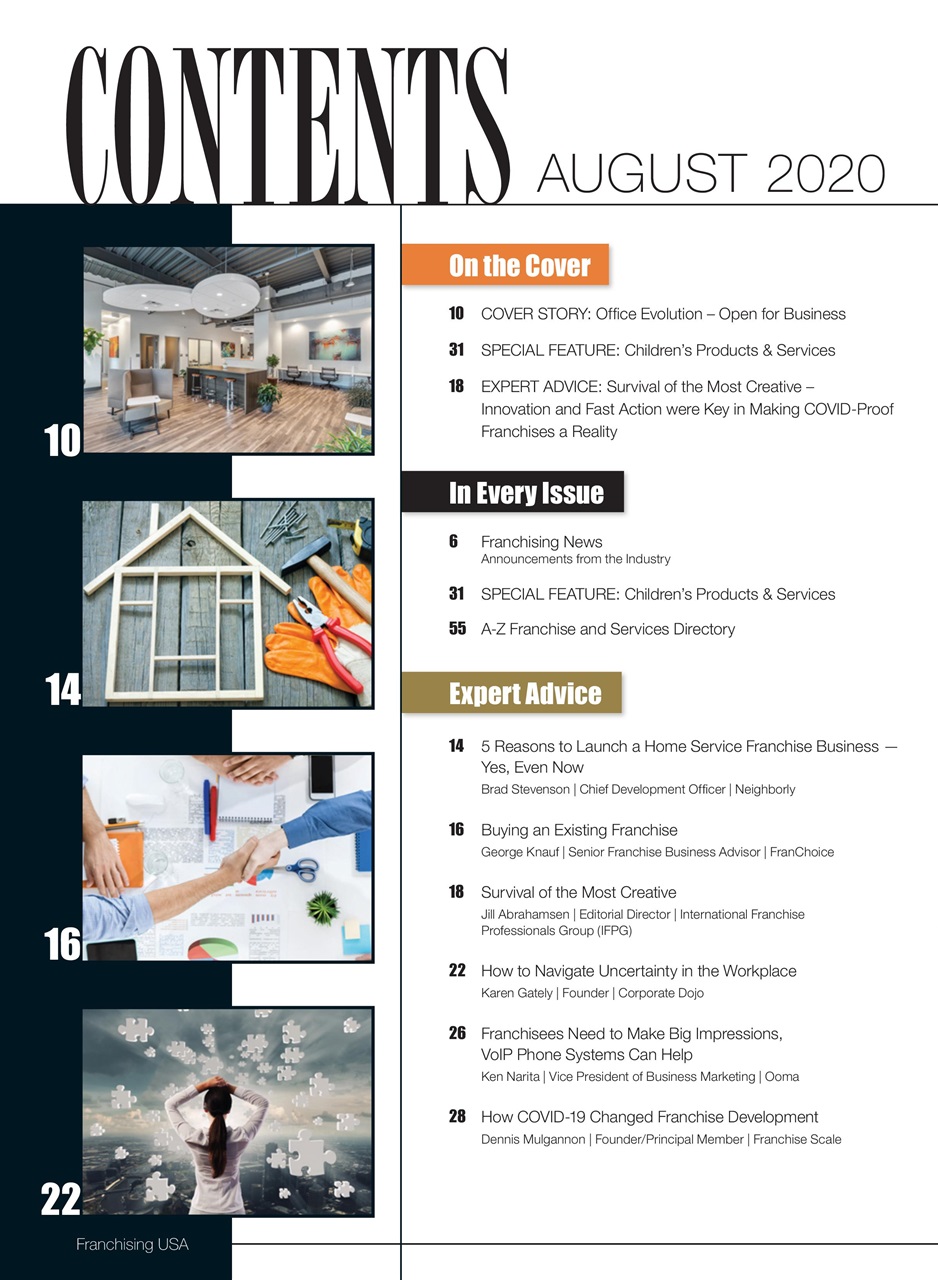 Franchising USA Preview Pages