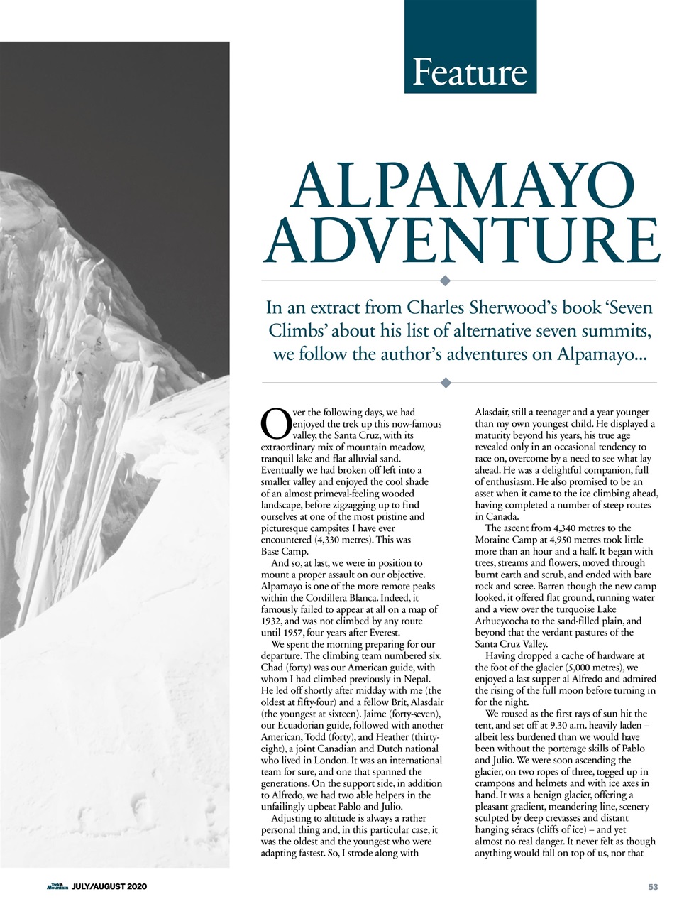Trek & Mountain Magazine Preview Pages