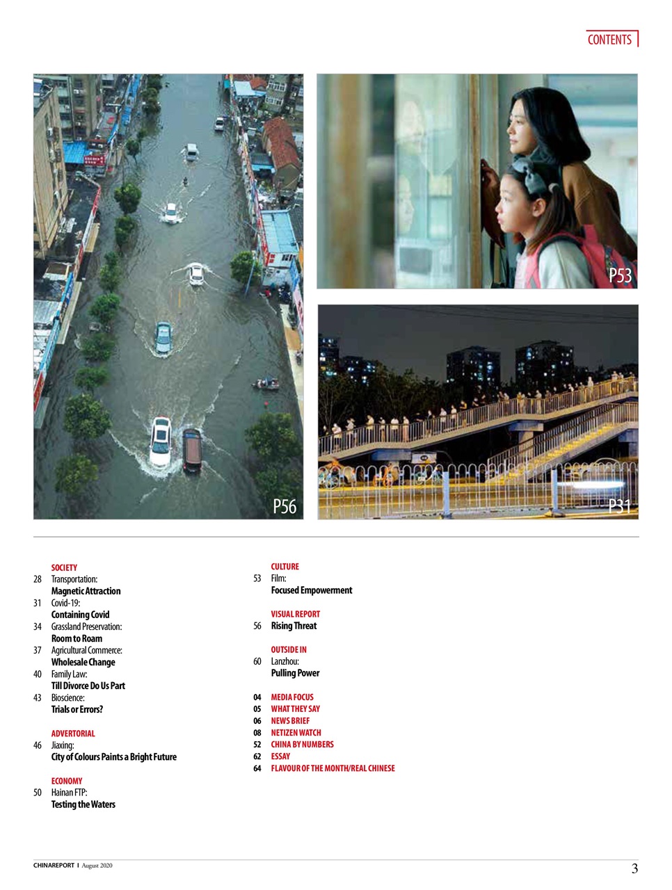 China Report Preview Pages